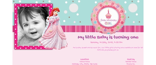 birthday invitation online