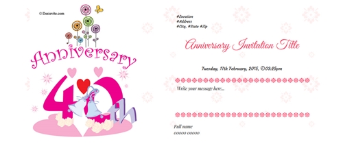 25th Wedding Anniversary Invites Marvellous Surprise Anniversary Party Invitations Wedding