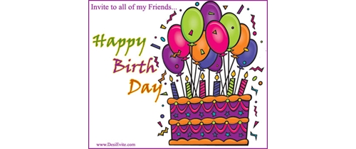 Free Online Birthday Party Invitation