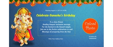 free ganesh chaturthi invitation card online invitations