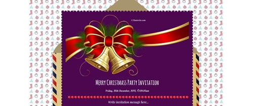 free online christmas invitations