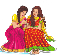 Teej festival Invitations