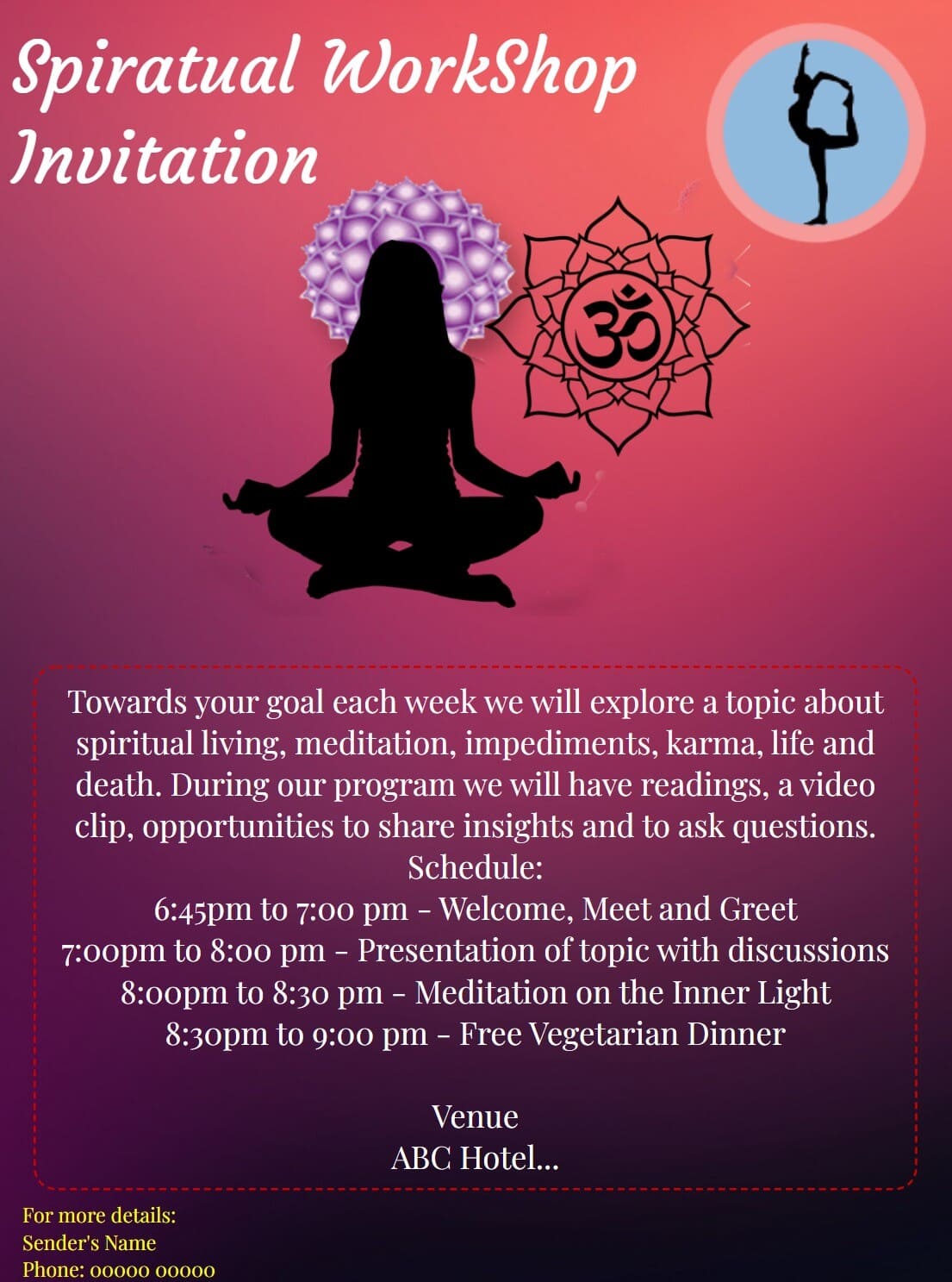 Spiratual Workshop/Yoga Day