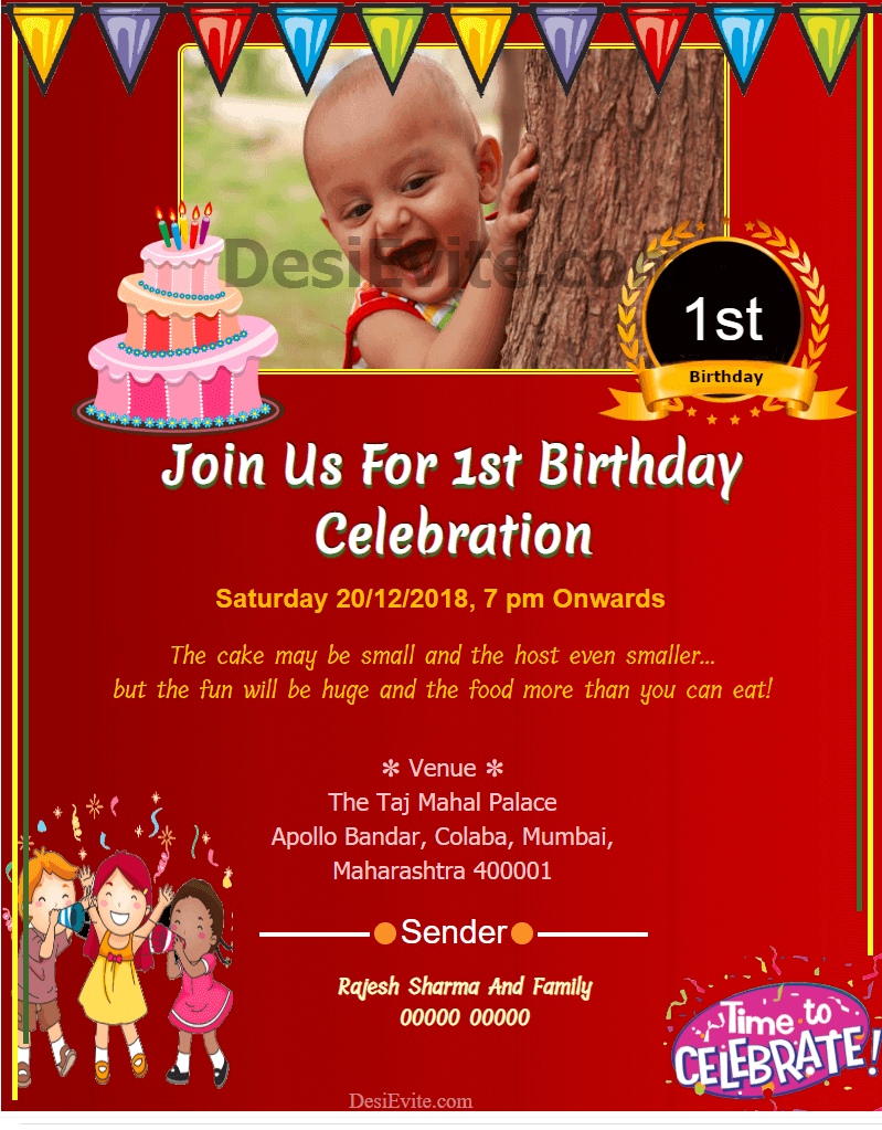 1st-birthday-invitation-card-with-photo