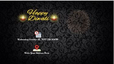 Diwali Animated Invitation Video