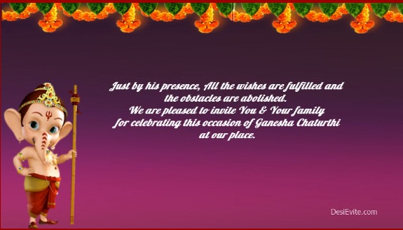 Gujarati Ganesh Chaturthi Animated Invitation Video English Gujarati Ganesh Chaturthi Animated Invitation Video English