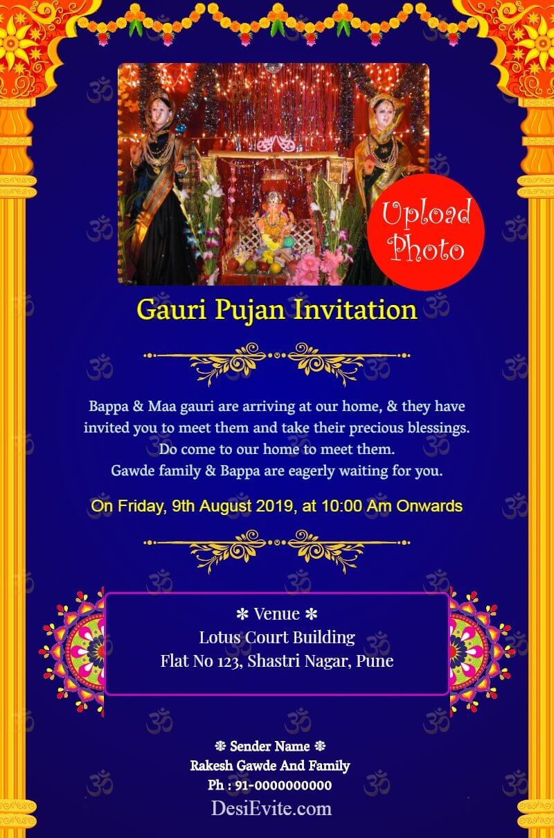 gauri-pujan-invitation-card-with-photo