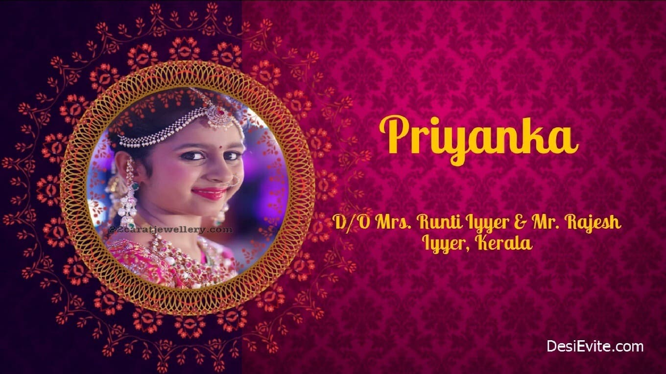 Free Half Saree Function Invitation Card Online Invitations Free Half Saree Function Invitation Card Online Invitations