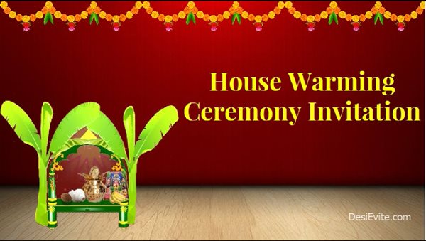 free Griha pravesh Housewarming Invitation Card & Online Invitations