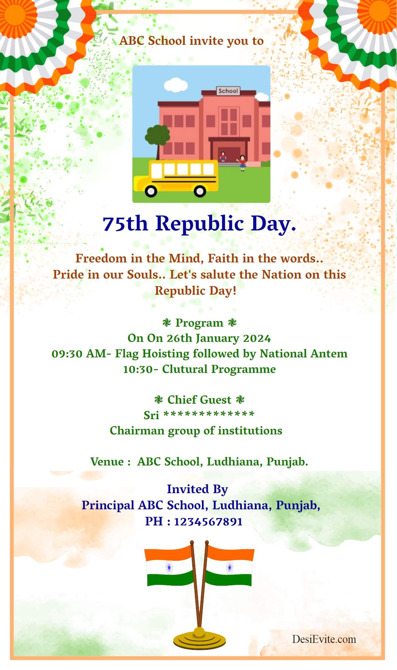 indian-republic-day-invitation-card-with-photo