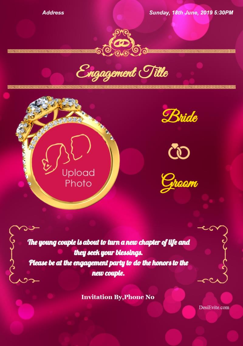 Engagement Invitation Messages and Quotes - WishesMsg