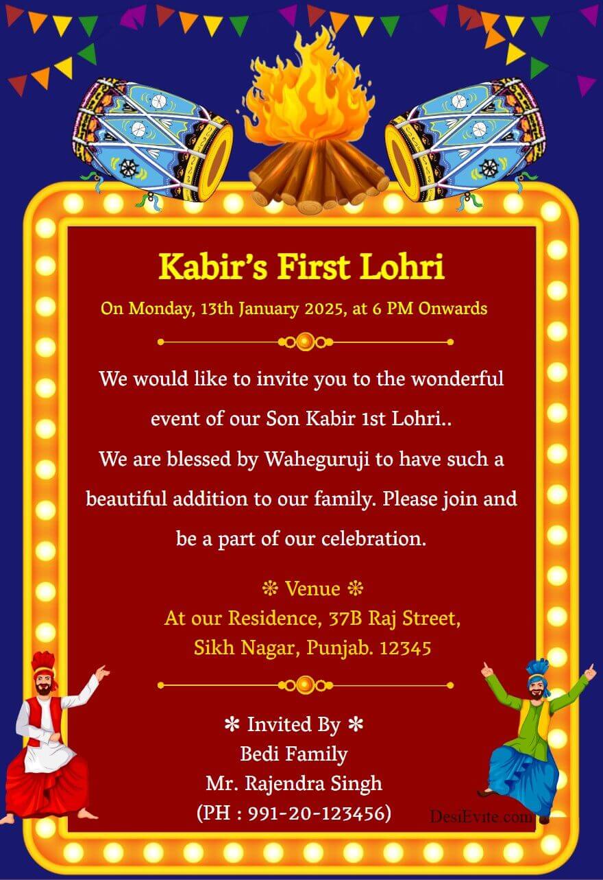 lohri-celebration-invitation-card-with-dhol