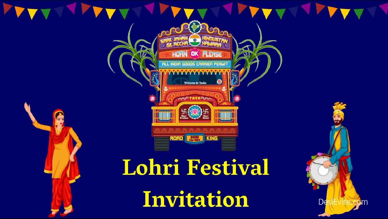 lohri-invitation-video-truck-and-bhangda-theme