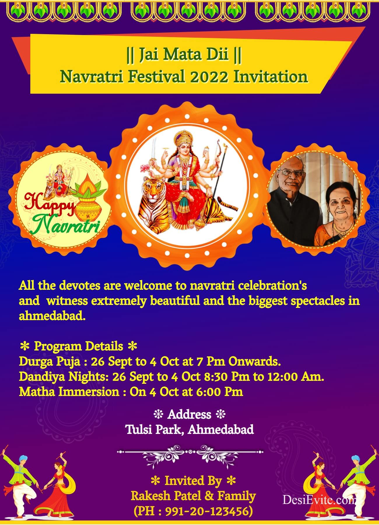 navratri-festival-invitation-card-three-photo-upload