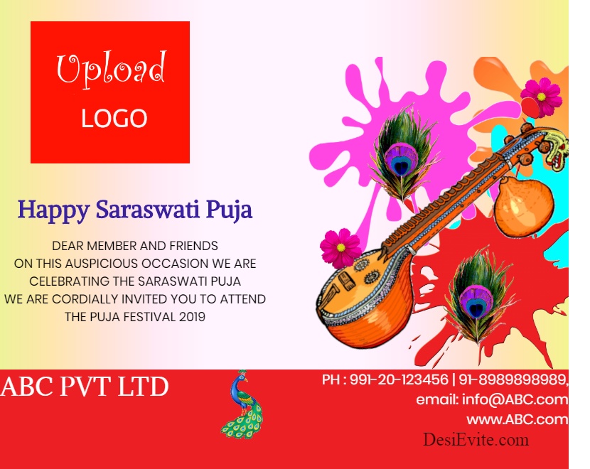 saraswati-puja-vasant-panchami-greeting-card