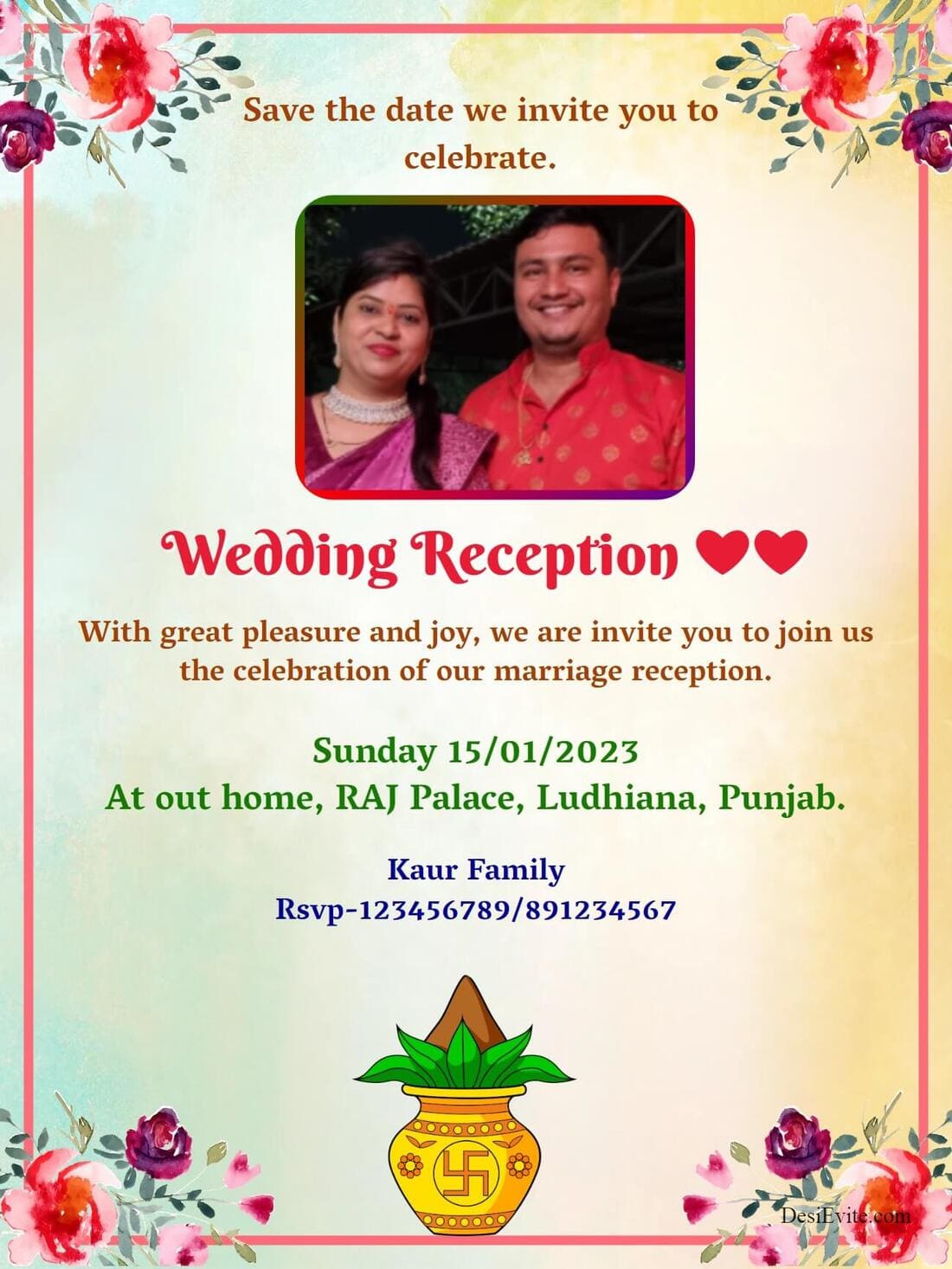 Marriage Reception Invitation Card In English vrogue co Marriage Reception Invitation Card In English vrogue co