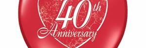 40th Wedding Anniversary Ecard