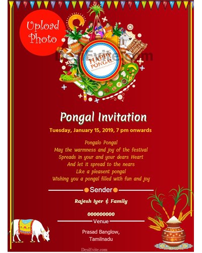 Pongal-Invitation-Card-With-Photo