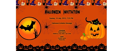 Halloween Party Invitation