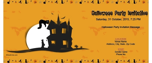 free halloween party invitation card online invitations halloween invitations online