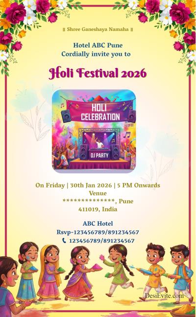 holi-function-ecard-for-event-organiser