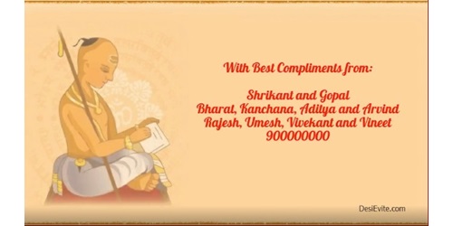 Free Janeu Upnayan Sanskar Invitation Card Online Invitations