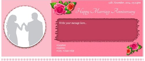 Free Wedding Anniversary Invitation Card Online Invitations