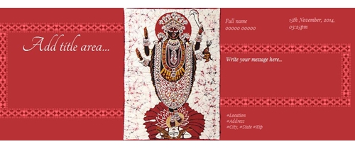Kaali Puja Invitation