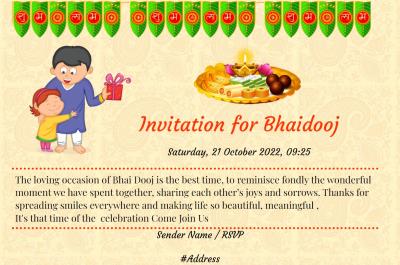 Bhaidooj - To my beloved brother