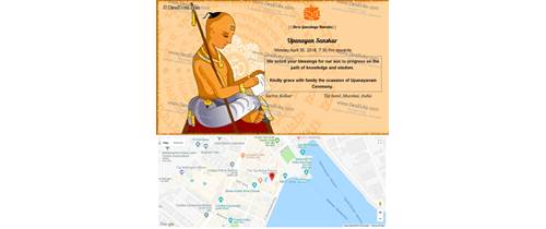 Thread Ceremony / janeu / upanayanam sanskar / (munj)