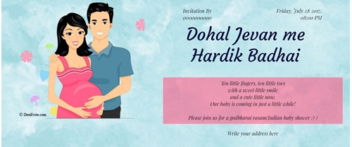 valaikappu invitation online