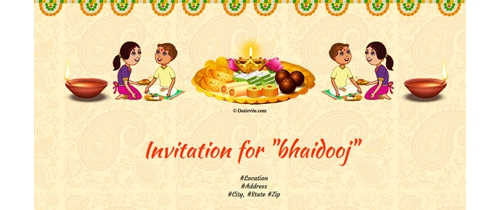Bhaidooj - To my beloved brother
