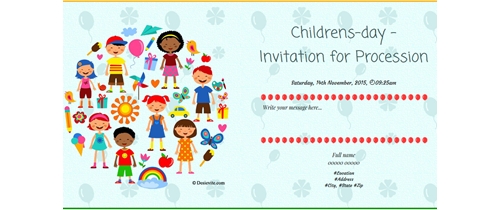 It's Childreen's Day  come and join us for fun