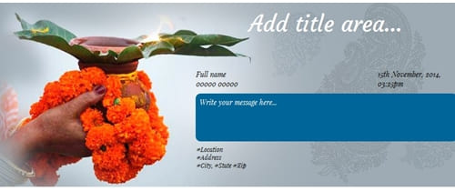 Chhath Puja Invitation