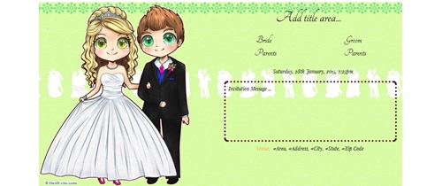 Christian Wedding Invitation