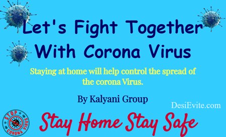 Let's fight with corona