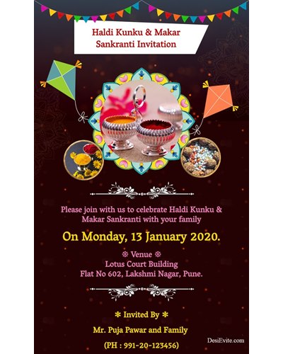 haldi kumkum invitation text message in english pdf