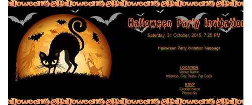 halloween Party Invitation