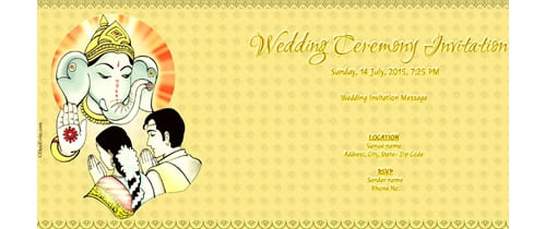 Your presence is most important for us for Wedding ceremony