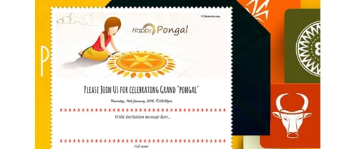 Come and join on Pongal festivals