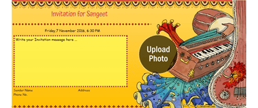 Free Ladies Sangeet Mehndi Ceremony Invitation Card Online Invitations