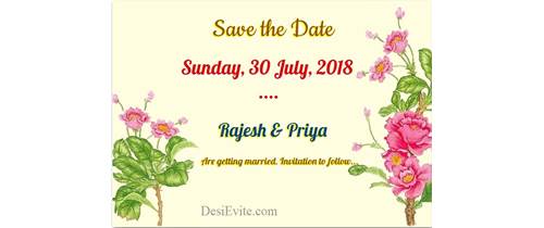 Save-the-date-invitation-card