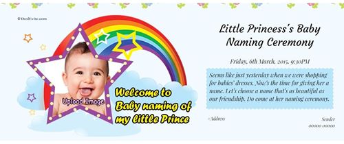 Little Princess`s Baby Naming Ceremony
