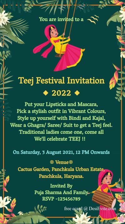 Trending Teej Party Ideas to make your first Teej Celebrations post  marriage super special and crazy fun! - Witty Vows | Diy wedding decorations,  Wedding venue decorations, Mehndi decor