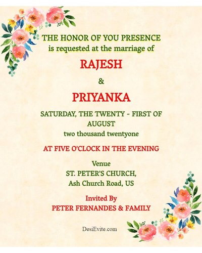 Indian Wedding Invitation Card Maker