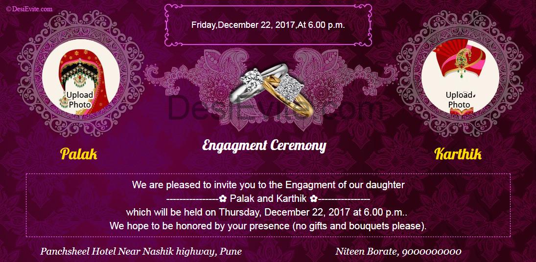 Engagement-invitation-card-with-groom-bride-photo